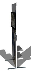 �Superdisplay� er en kloning mellem et roll-up-panel og en foldev�g, men udm�rker sig i �vrigt ved at tilbyde et hav af oph�ngs muligheder�