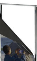 Click&Show SuperDisplay. Dette ved at konfigurere displayet med forskellige basis l�sninger der alle giver mulighed for at kombinere produktvisning, eller TV spots i kombination med den �nskede grafiske profil�.