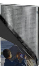 Click&Show SuperDisplay. Dette ved at konfigurere displayet med forskellige basis l�sninger der alle giver mulighed for at kombinere produktvisning, eller TV spots i kombination med den �nskede grafiske profil�.