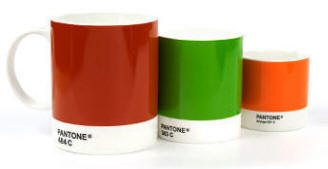 I 20 PANTONE-farver kan espressokopper leveres i to størrelser.