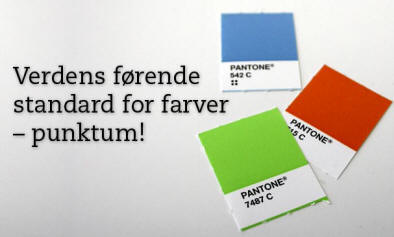 PANTONE Verdens frende standard for farver - punktum!