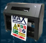 MultiMax MAX m�rkesystemer til skilte og skiltebranchen - fra enkelte m�rker, streamers, piktogrammer og til avanceret m�rke- og skilteudstyr.