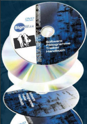 Et v�sentligt element i de forskellige m�rkningssystemer ved Max Systems er at systemet let at bruge med softwaren SignMax. 