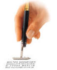High-class writing instruments with stamp up to 4 lines.