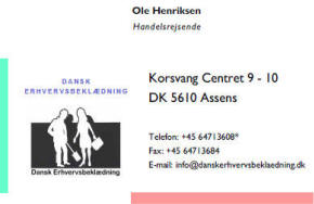 Visitkortet har ingen værdi, hvis det bliver gemt væk - det skal deles ud.