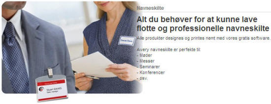 Avery navneskilte