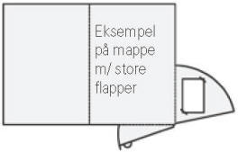 Digitaltrykte salgsmapper med flapper - KLIK HER og se mulighederne