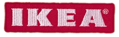 BRODERET M�RKE, TWILL