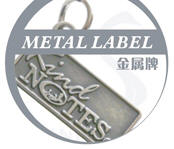 metal labels efter opgave.