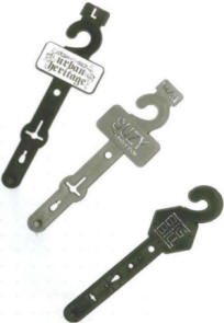 Hangtag Hangtag med segl Stregkoder Produktlabel PVC- og siliconelabels N�gleringe L�deretiketter