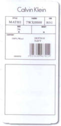 Hangtag Hangtag med segl Stregkoder Produktlabel PVC- og siliconelabels N�gleringe L�deretiketter