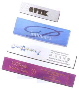 Hangtag Hangtag med segl Stregkoder Produktlabel PVC- og siliconelabels N�gleringe L�deretiketter