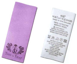 Hangtag Hangtag med segl Stregkoder Produktlabel PVC- og siliconelabels N�gleringe L�deretiketter