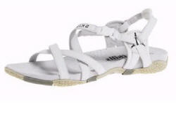 Model Amsterdam. Dess. 0089025130 Dame sandal med mulighed for indstilling af bagrem og over vristen