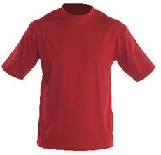T-shirt Model: 3262-551-11 T-shirt med korte �rmer. Rib i hals. Dobbeltstikning ved �rmeafslutninger og linning. 100 % bomuld 160 g/m�. 