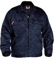 NOMEX® III jakke Model: 660-640-6Brystlommer med klapper og velcro. Påsyede stiklommer med klapper. Dobbelt belægning i front. Skjulte trykknapper, 4 indvendige lommer heraf 2 med lynlås. Manchetter med velcro. Viddelæg i ryg. Brandsikker. Benyttes ved særlig kraftige varme- og flammepåv 94% Nomex® lll / 5% Kevlar / 1% Bekinox (metal) 265 g/m². Findes i str: 88 - 136 DKK pris fra 1.336,25