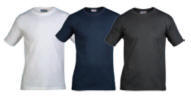 GEMINI t-shirt Dess.: 01221150326 T-shirt i kraftig bomuldskvalitet, med lidt mere snæver pasform og halskant