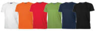 ORIGINAL FIT t-shirt Dess.: 01221150301 Herre t-shirt med sidesøm og nakkerib med elastan