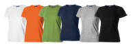 ORIGINAL dame t-shirt "FIT LADY" Dess.: 01221150302 Figursyet dame t-shirt med sidesøm og nakkerib med elastan