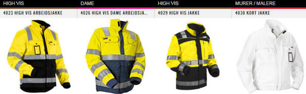Jakker og overtøj - High vis - Dame - Murer - Maler - Håndværk - Industri - Service - Multinorm - Flammehæmmende - sommmer - Vinterjakker