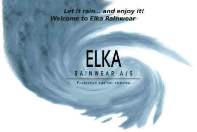 Elka rainwear - Industrielt regnt�j og profilbekl�dning - klar til at m�de udfordringen.. 