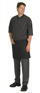 21370 Kokkejakke med 3/4 �rmer og �rmelomme 65/35% polyester/bomuld, 180 g/m2