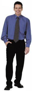 H6700 Herreskjorte med lange �rmer 40/60% polyester/bomuld. 100 g/m2=164