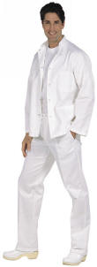 20500 Herrebukser med lynl�s, baglommer og stukket pressefold 65/35% polyester/bomuld, 245 g/m2