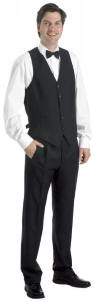 H94400 Herrebukser med lommer 54/44/2% polyester/uld/Lycra, 213 g/m2=031