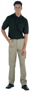 20599 Herrebukser med l�r- og mobillomme 65/35% polyester/bomuld, 215 g/m2