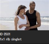 ID 0501 1x1 rib singlet