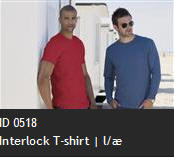 ID 0518 Interlock T-shirt | l/�