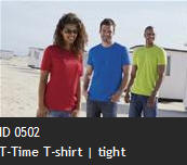 ID 0502 T-Time T-shirt | tight