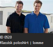 ID 0520 Klassisk poloshirt | lomme