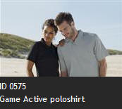 ID 0575 Game Active poloshirt