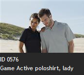 ID 0576 Game Active poloshirt, lady