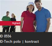 ID 0556 ID-Tech polo | kontrast