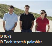 ID 0578 ID-Tech stretch poloshirt