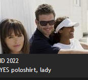 ID 2022 YES poloshirt, lady