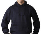 2040 H�ttesweatshirt - lige velegnet til herre og damer - H�ttesweatshirt med k�ngurulomme.