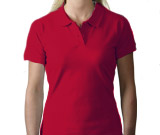 2002 T-shirt Tight basic lady T-shirt med rund hals