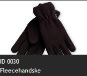 ID 0030 Fleecehandske