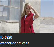 ID 0820 Microfleece vest