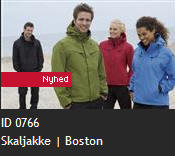 ID 0766 Skaljakke | Boston