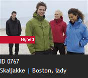 ID 0767 Skaljakke | Boston, lady
