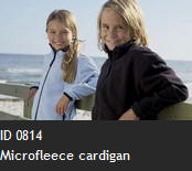 ID 0814 Microfleece cardigan