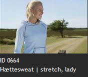 ID 0664 H�ttesweat | stretch, lady
