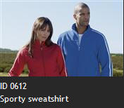 ID 0612 Sporty sweatshirt