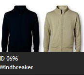 ID 0696 Windbreaker