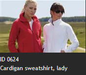 ID 0624 Cardigan sweatshirt, lady